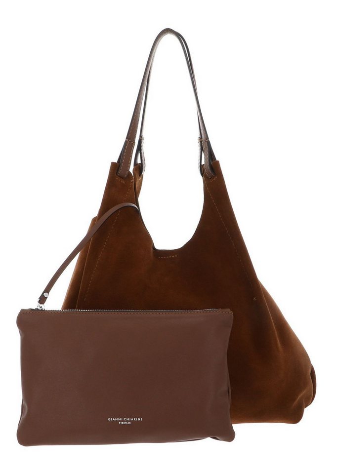 GIANNI CHIARINI Shopper Shopping Bag (Set, 2-tlg), aus echtem Rindsleder von GIANNI CHIARINI
