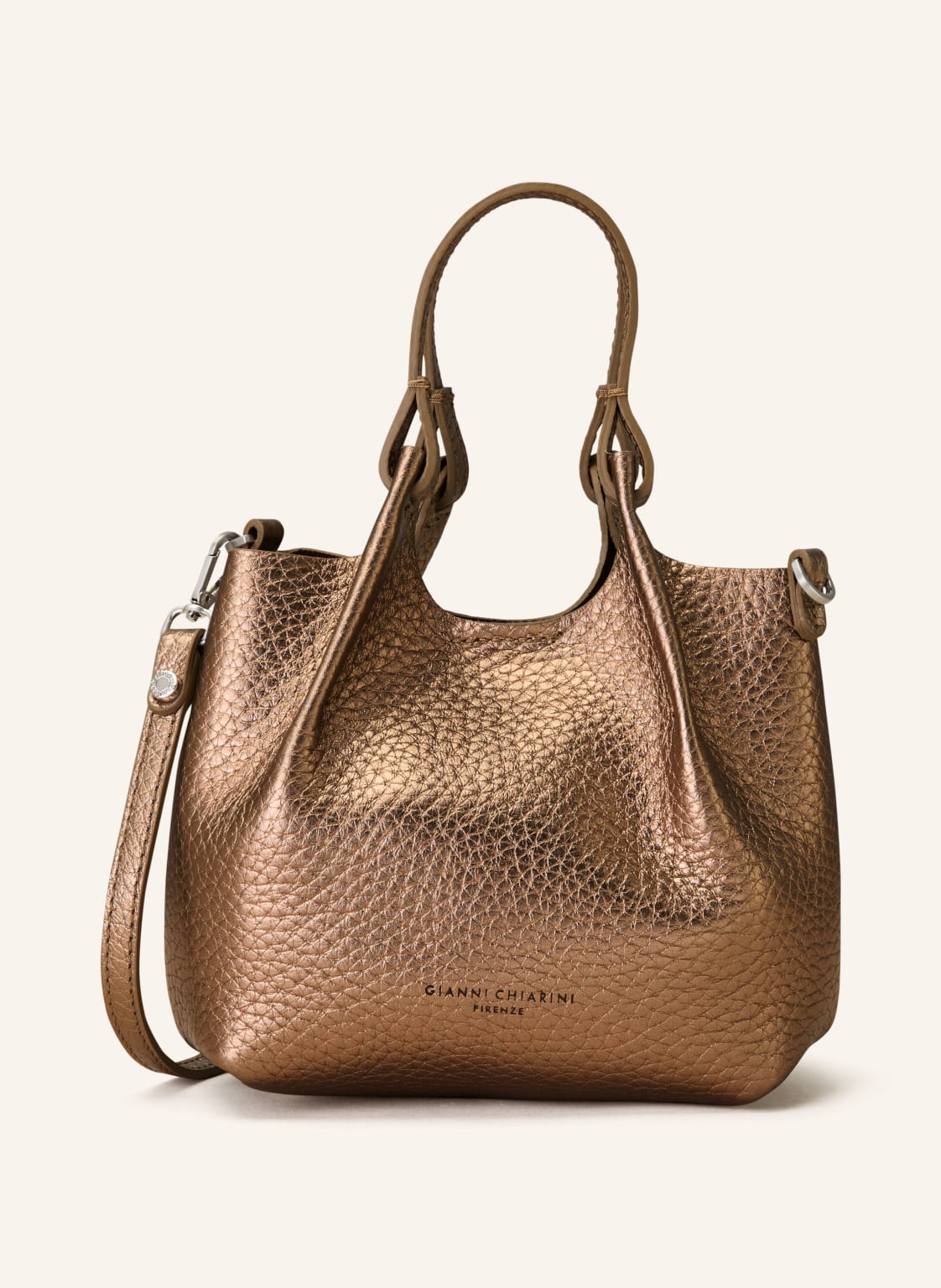 Gianni Chiarini Handtasche Dua Mini braun von GIANNI CHIARINI
