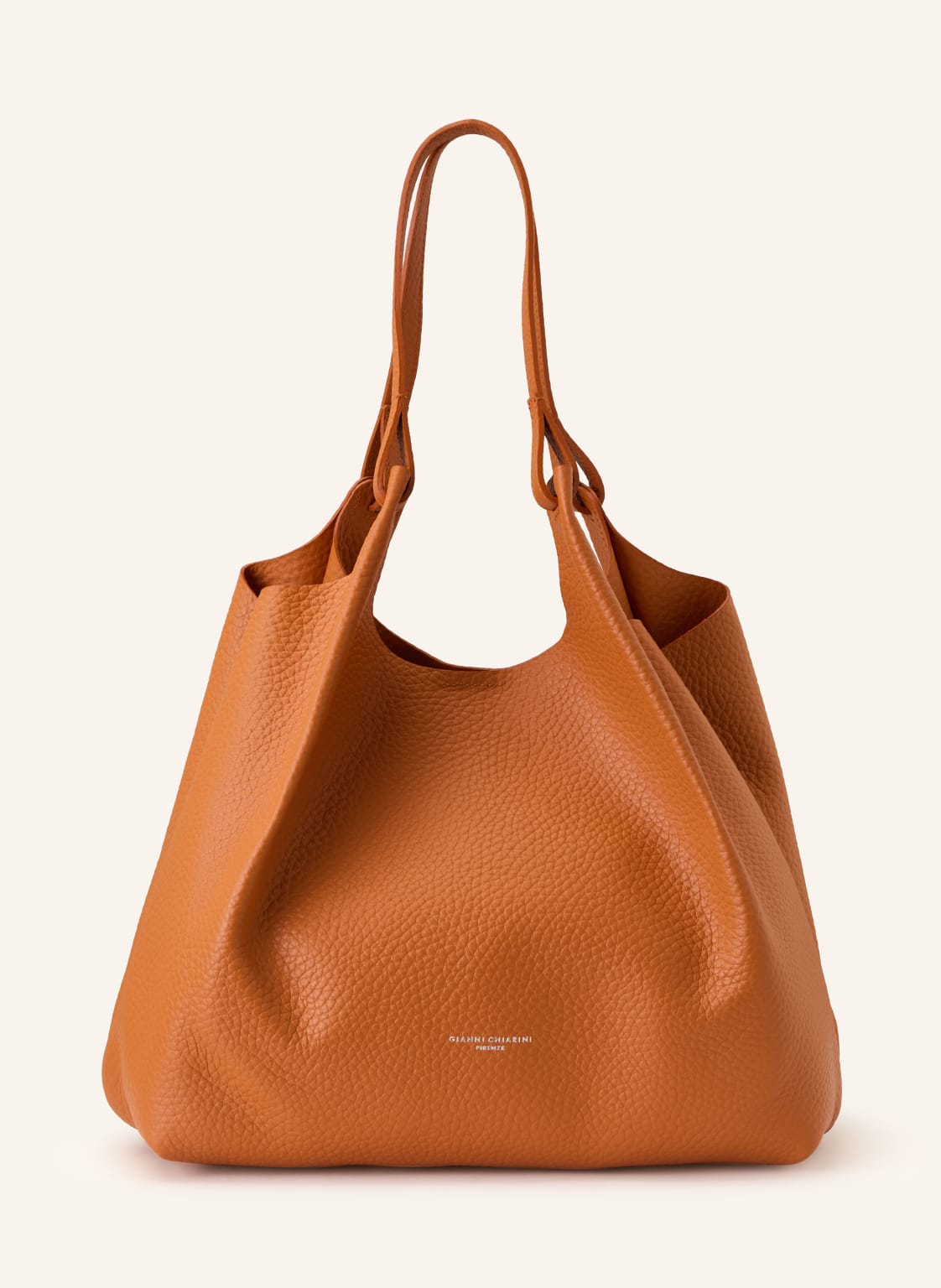 Gianni Chiarini Shopper Dua Xl Mit Pouch orange von GIANNI CHIARINI