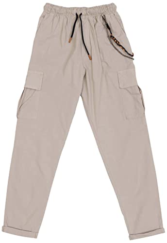 GIANNI LUPO Lässige Hose, Beige, S für Herren von GIANNI LUPO