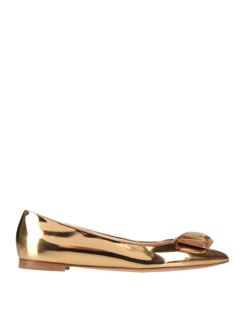 GIANVITO ROSSI Ballerina Damen Gold von GIANVITO ROSSI