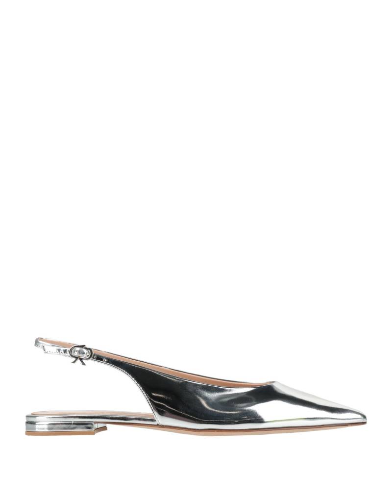 GIANVITO ROSSI Ballerina Damen Silber von GIANVITO ROSSI