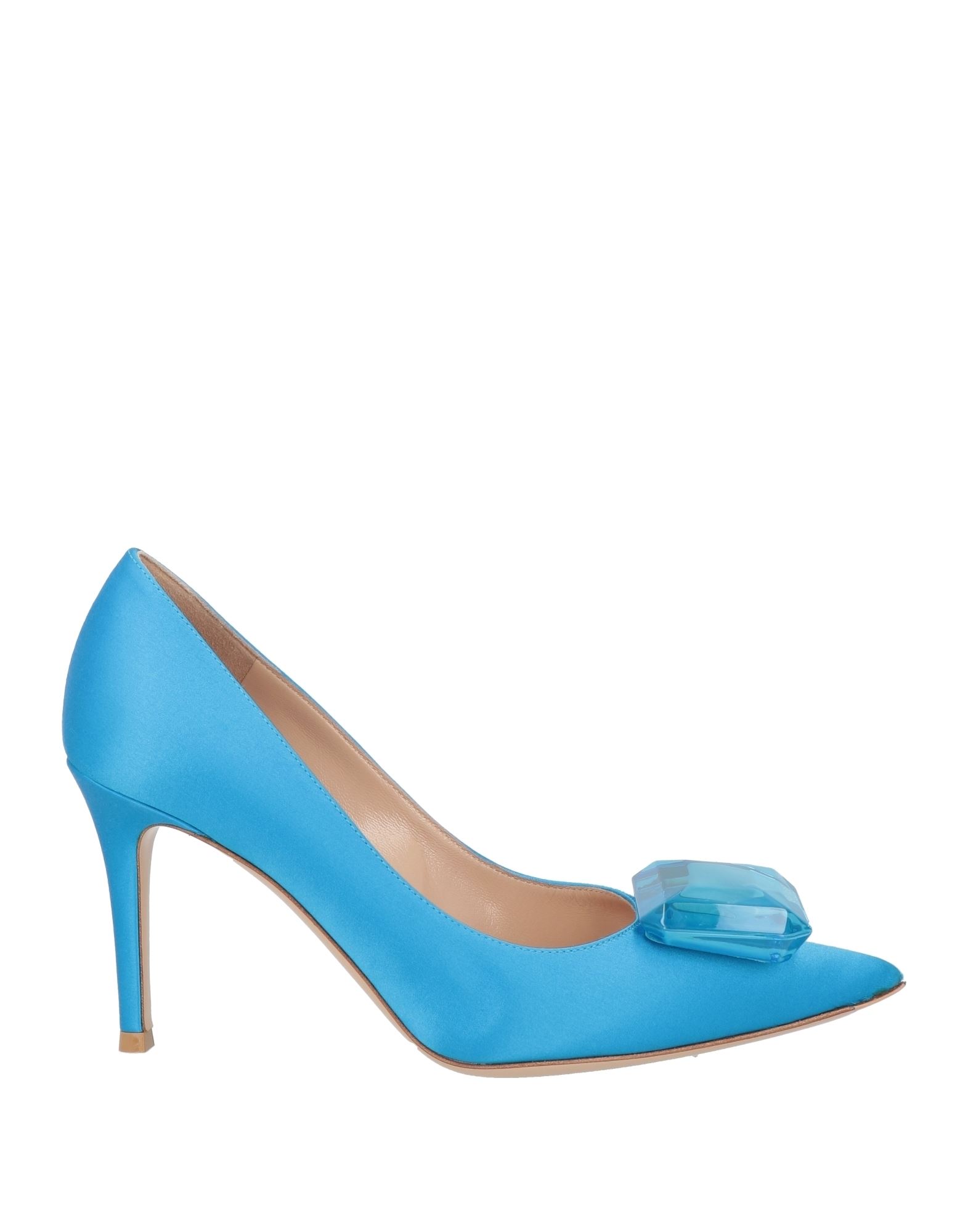 GIANVITO ROSSI Pumps Damen Azurblau GIANVITO ROSSI Pumps Damen Azurblau von GIANVITO ROSSI