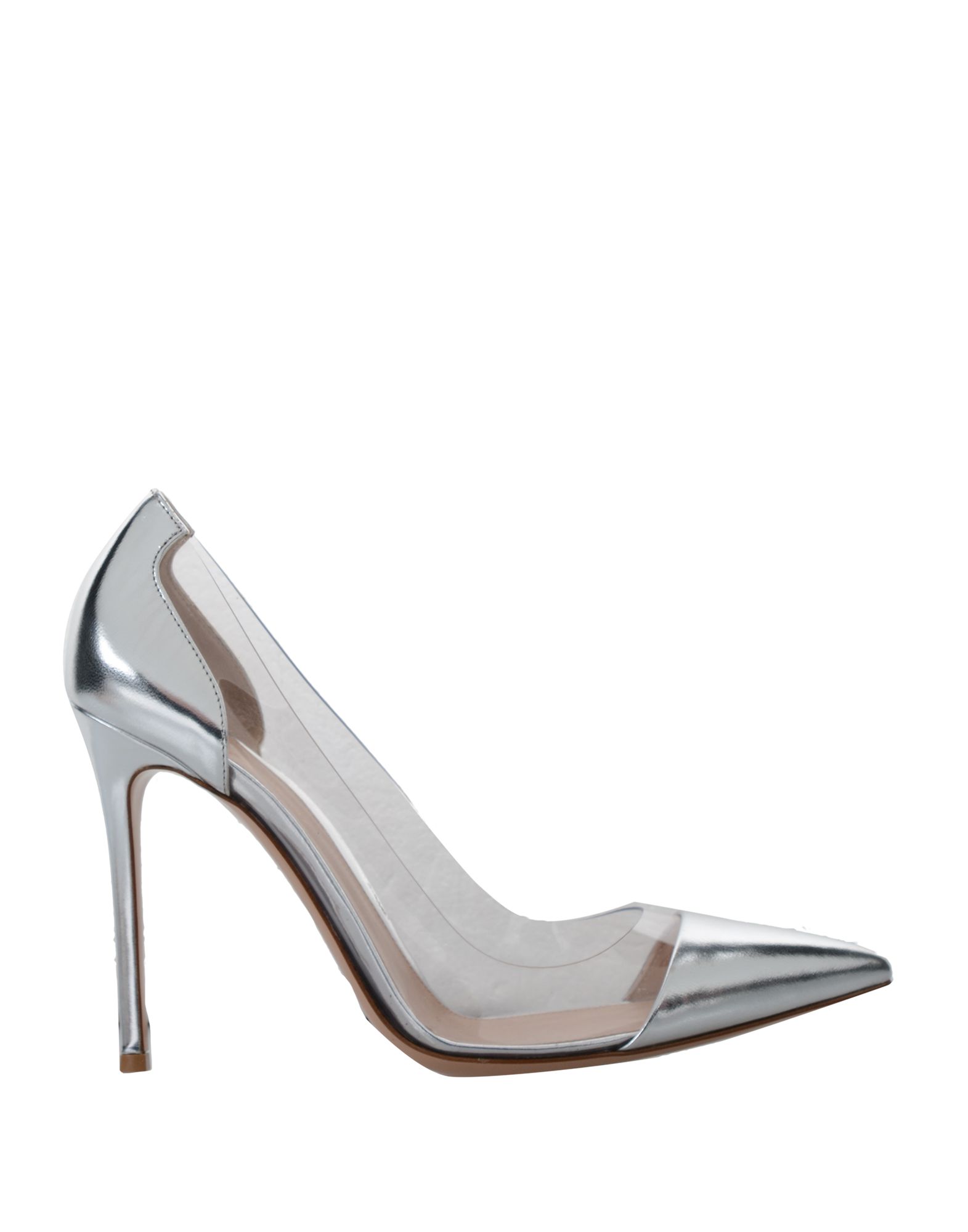 GIANVITO ROSSI Pumps Damen Silber von GIANVITO ROSSI