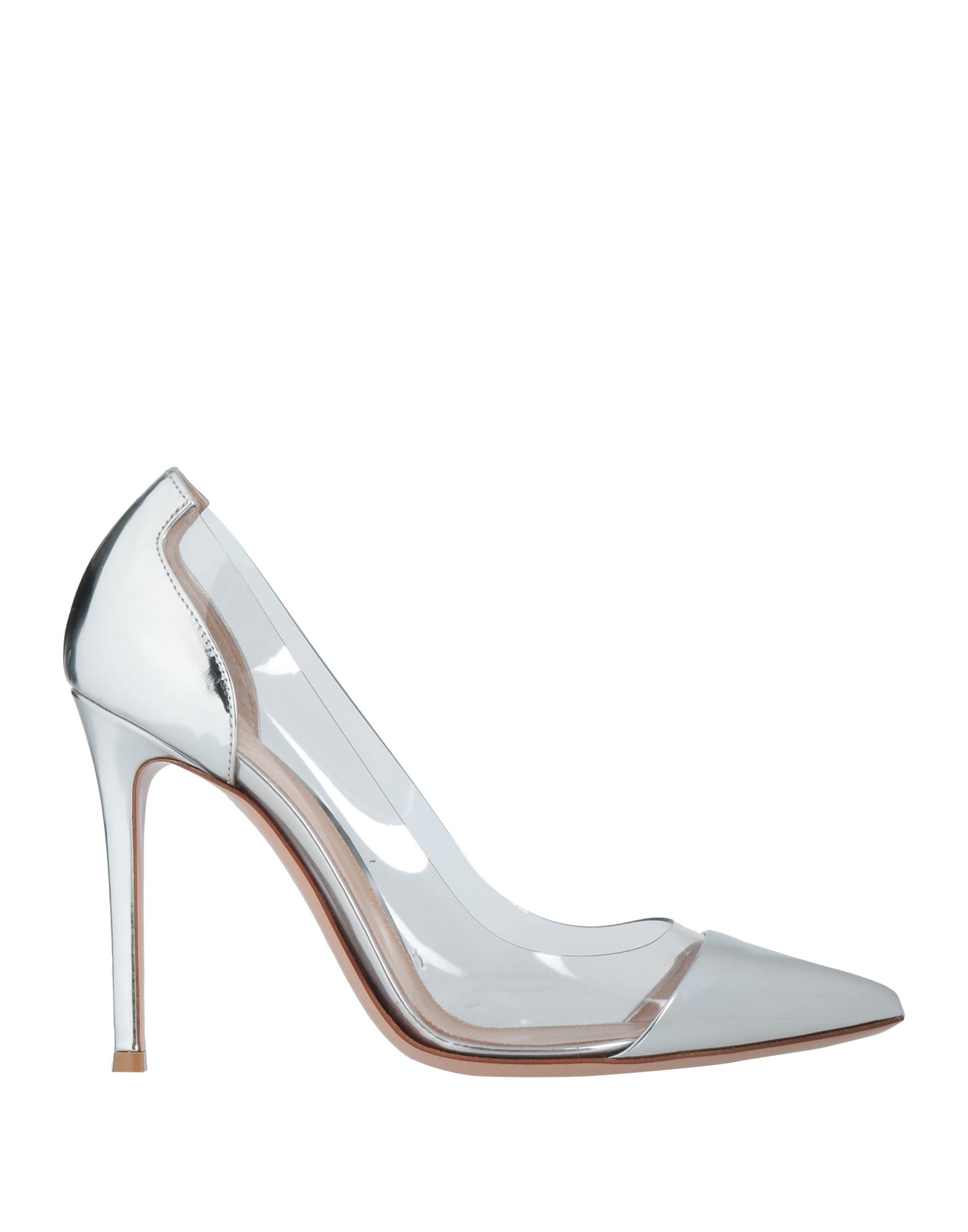 GIANVITO ROSSI Pumps Damen Silber von GIANVITO ROSSI