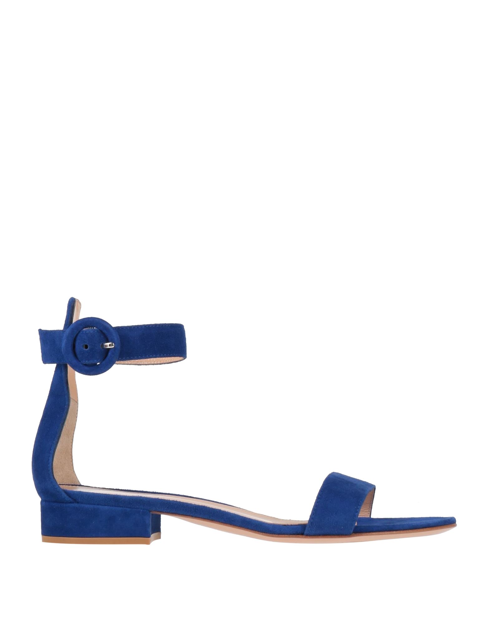 GIANVITO ROSSI Sandale Damen Blau von GIANVITO ROSSI