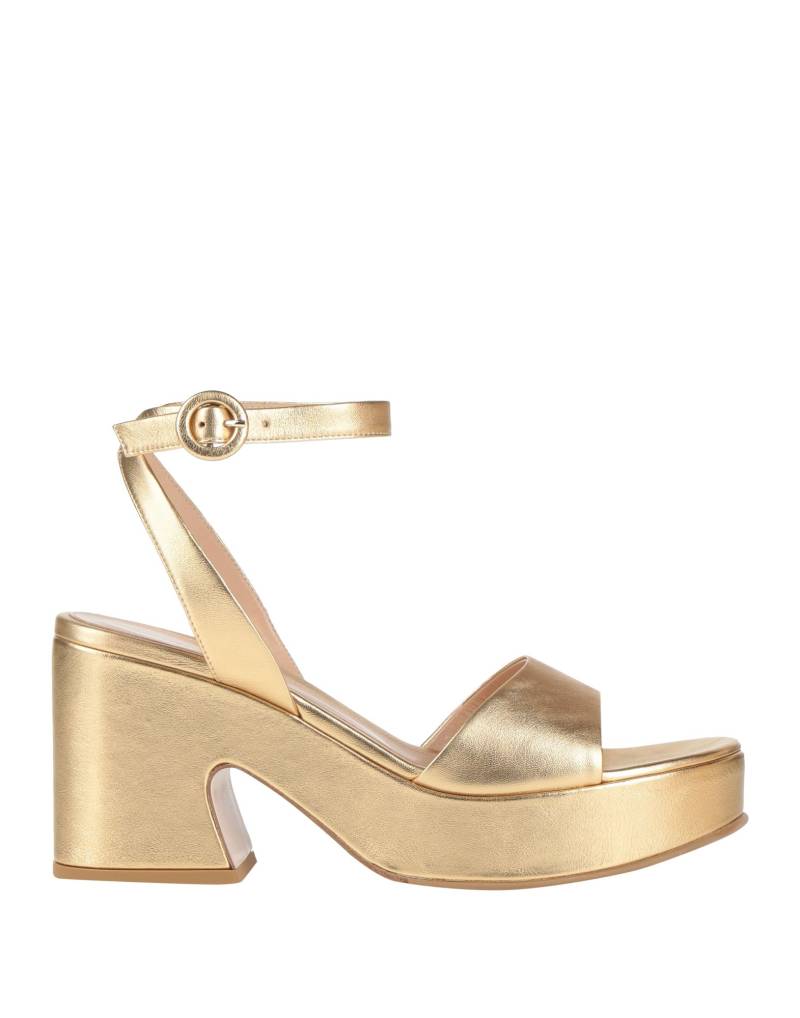 GIANVITO ROSSI Sandale Damen Gold von GIANVITO ROSSI
