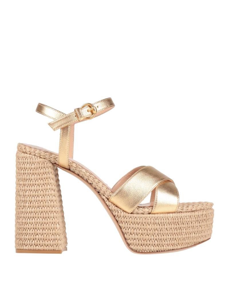 GIANVITO ROSSI Sandale Damen Gold von GIANVITO ROSSI
