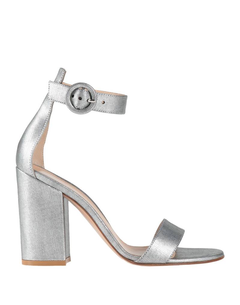 GIANVITO ROSSI Sandale Damen Silber von GIANVITO ROSSI