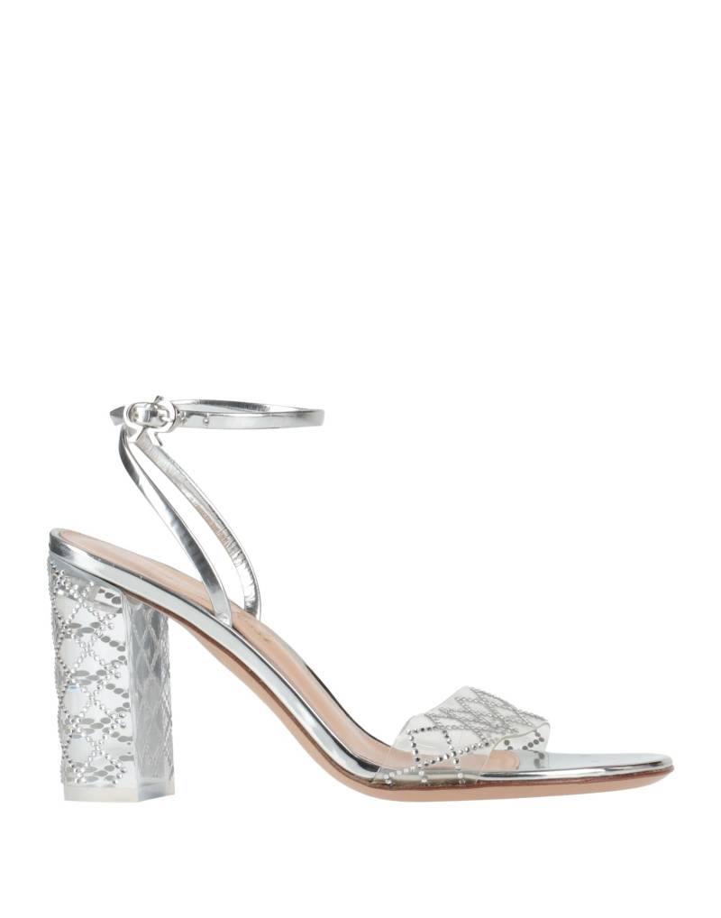 GIANVITO ROSSI Sandale Damen Silber von GIANVITO ROSSI