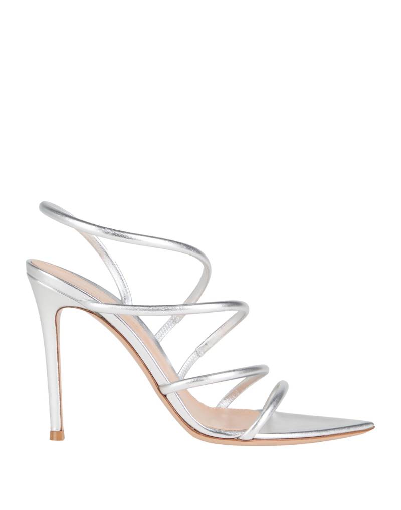 GIANVITO ROSSI Sandale Damen Silber von GIANVITO ROSSI