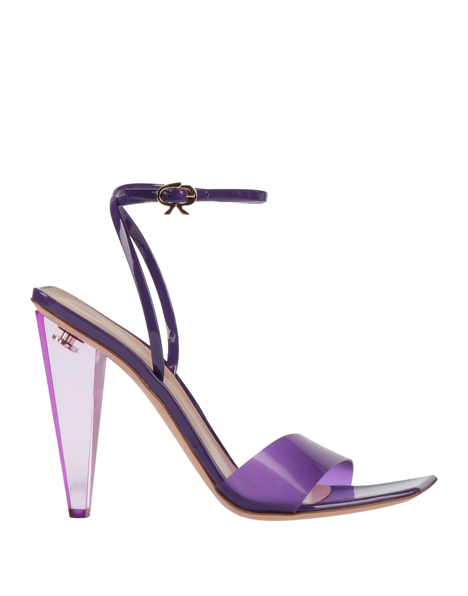 GIANVITO ROSSI Sandale Damen Violett von GIANVITO ROSSI