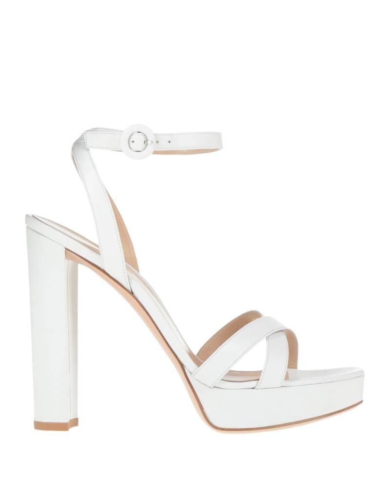 GIANVITO ROSSI Sandale Damen Weiß von GIANVITO ROSSI