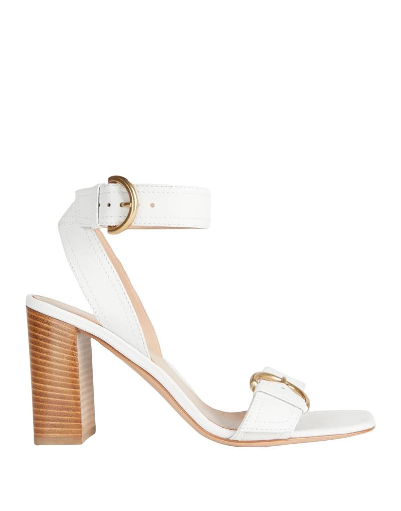 GIANVITO ROSSI Sandale Damen Weiß von GIANVITO ROSSI