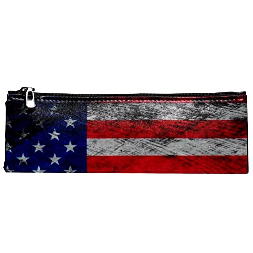 GIAPB Federmäppchen,Ästhetisches Federmäppchen,Vintage USA Flagge von GIAPB