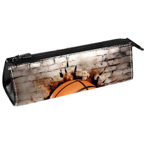 GIAPB Federmäppchen,kleine Federmäppchen,Basketballwand mit 3D Muster von GIAPB