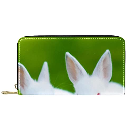 GIAPB Portemonnaie für Männer,Portemonnaie Damen,minimalistisches Portemonnaie für Männer,Tierisches Kaninchenbild von GIAPB