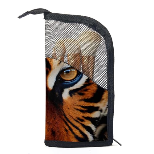 Kosmetik Reisetasche,Schminktaschen für Damen,Tiger Tiermuster von GIAPB