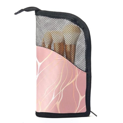 Make up Taschen für Damen,Kulturbeutel für Herren,Abstrakter marmordruck roségold von GIAPB