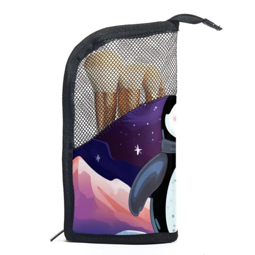 Reisekosmetiktasche,Make up Organizer Tasche,Niedliches Cartoon Pinguin Muster von GIAPB