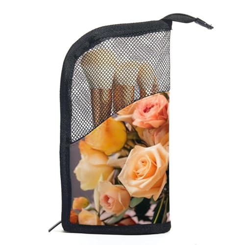 Reisekosmetiktasche,Make up Organizer Tasche,Schönes Blumenmuster von GIAPB