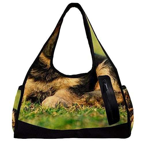 Sporttasche für Damen,Reisetasche,Sporttasche,Damen Sporttasche,Deutscher Schäferhund von GIAPB