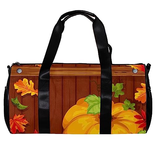 Turnbeutel für Damen,Reisetasche,Turnbeutel für Herren,Sporttasche,Herbstgartenkürbis von GIAPB