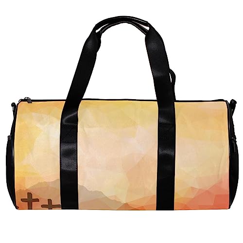 Turnbeutel für Damen,Reisetasche,Turnbeutel für Herren,Sporttasche,Ostern Aquarellmuster von GIAPB