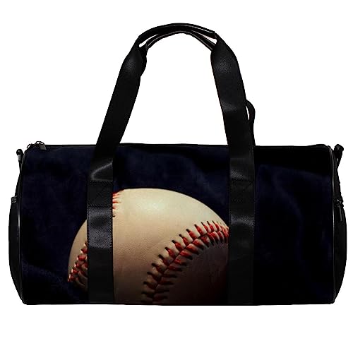 Turnbeutel für Damen,Reisetasche,Turnbeutel für Herren,Sporttasche,Vintage Baseball Muster von GIAPB