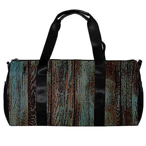 Turnbeutel für Damen,Reisetasche,Turnbeutel für Herren,Sporttasche,Vintage Holzstreifen von GIAPB