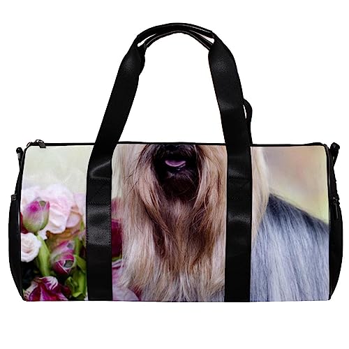 Turnbeutel für Damen,Reisetasche,Turnbeutel für Herren,Sporttasche,York Shire Terrier Hund von GIAPB