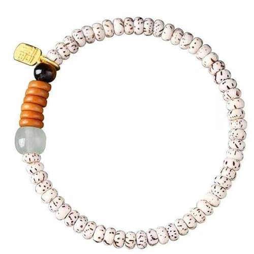 GIAYEU Armband for Damen, Mini-Mond-Bodhi-Armband, einzelne Kreisperlen, Armband for Männer und Frauen, Freundinnen, Paare GIAYEU Armband for Damen, Mini-Mond-Bodhi-Armband, einzelne Kreisperlen, Armband for Männer und Frauen, Freundinnen, Paare von GIAYEU