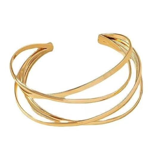 Armband for Damen, goldenes Retro-Armband im französischen Stil, Hip-Hop-Armband, Schmuck for Männer und Frauen Armband for Damen, goldenes Retro-Armband im französischen Stil, Hip-Hop-Armband, Schmuck for Männer und Frauen von GIAYEU