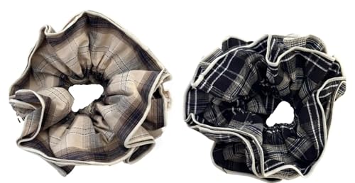 Große Haarbänder, Haargummis for Frauen, Haargummis, 2 Stück, großes Haargummi-Zubehör for Frauen, Haargummis(Blue) von GIAYEU