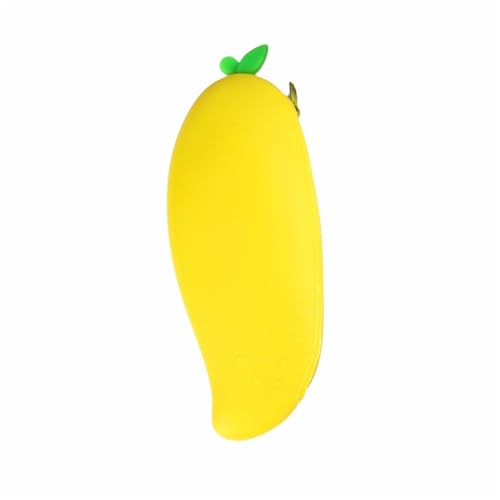 GIBZ Federmäppchen Silikon mit Obstmotiv Süße wasserdichte Multifunktionale Kleine Stifteköcher für Büro Schreibwaren Organizer Mango 22x5x5cm GIBZ Federmäppchen Silikon mit Obstmotiv Süße wasserdichte Multifunktionale Kleine Stifteköcher für Büro Schreibwaren Organizer Mango 22x5x5cm von GIBZ