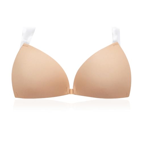 GIDWRIY Klebe BH Push Up,Silikon BH Selbstklebend BHS Cups Zum Kleben,Unsichtbar BHS Klebepads Wiederverwendbar,Invisible Bra Push Up,Sticky Bra,Women's Adhesive Bras,Klebe BHS Rückenfrei für Kleider von GIDWRIY