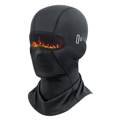 Winddichte Sturmhaube Skimaske,Winddicht Warm Sturmmaske für Männer,Kalte Winter Sturmhaube Thermische für kaltes Wetter Winter,Motorrad Skifahren Helm Kältebeständig Bandana von GIEEU