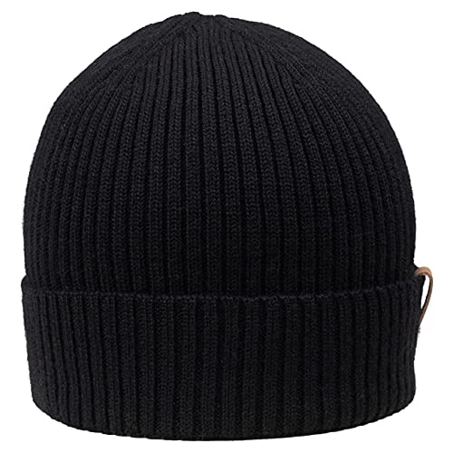 GIESSWEIN Beanie Lugauer - Merino Mütze mit Umschlagrand, Damen & Herren Umschlag Cap aus 85% Merinowolle, Unisex Herbst & Winter Strickmütze, one Size von GIESSWEIN