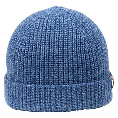 GIESSWEIN Cap Grimming - Merino Beanie mit Umschlagrand, Damen & Herren Umschlag Mütze aus Merinowolle, Unisex Strickmütze, Dockermütze von GIESSWEIN