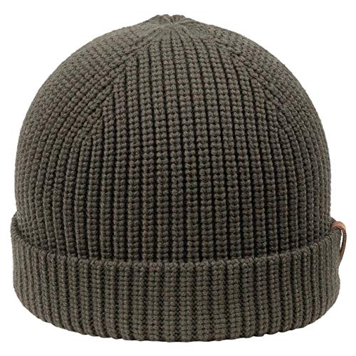 GIESSWEIN Cap Grimming - Merino Beanie mit Umschlagrand, Damen & Herren Umschlag Mütze aus Merinowolle, Unisex Strickmütze, Dockermütze von GIESSWEIN