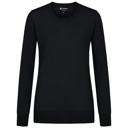 GIESSWEIN Cotton Crew Pullover Damen - Baumwoll Feinstrickpullover Damen elegant, Langarmshirt & Longsleeve Damen, Basic Strickpullover smart Casual GIESSWEIN Cotton Crew Pullover Damen - Baumwoll Feinstrickpullover Damen elegant, Langarmshirt & Longsleeve Damen, Basic Strickpullover smart Casual von GIESSWEIN