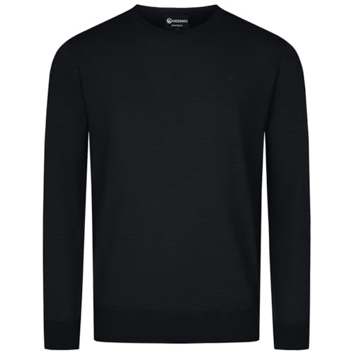 GIESSWEIN Cotton Crew Pullover Herren - Baumwoll Strickpullover & Sweatshirt für Männer, Pulli Herren ohne Kapuze, Business Herren-Sweatshirt Langarm von GIESSWEIN