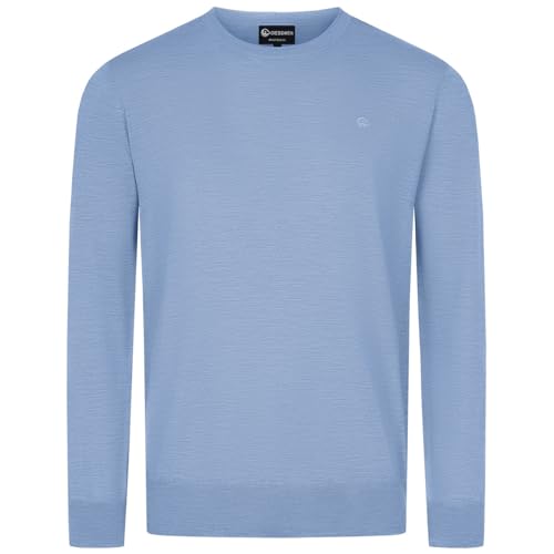 GIESSWEIN Cotton Crew Pullover Herren - Baumwoll Strickpullover & Sweatshirt für Männer, Pulli Herren ohne Kapuze, Business Herren-Sweatshirt Langarm von GIESSWEIN