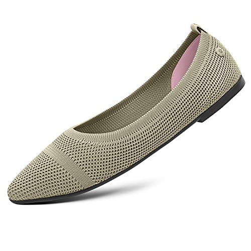 GIESSWEIN Eco Ballerinas 2.0 - Spitze Damen Ballerina, Eleganter Sommerschuh aus recyceltem PET, Komfortable Slipper, Ballet Flats Pointy von GIESSWEIN