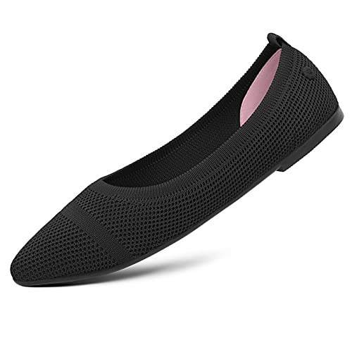 GIESSWEIN Eco Ballerinas 2.0 - Spitze Damen Ballerina, Eleganter Sommerschuh aus recyceltem PET, Komfortable Slipper, Ballet Flats Pointy von GIESSWEIN