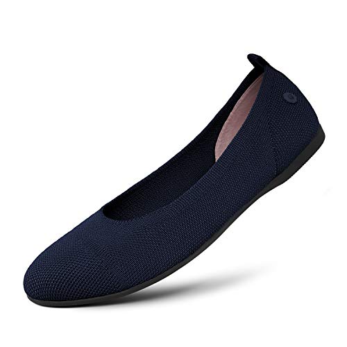 GIESSWEIN Eco Ballerinas Round - Runde Ballerinas für Damen, Eleganter Sommerschuh aus recycelten PET-Flaschen, Ballerina Schuhe, Komfortable Slipper, Ballet Flats von GIESSWEIN