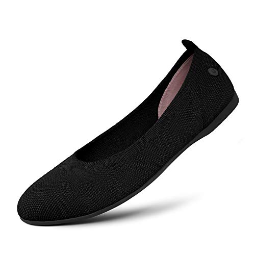 GIESSWEIN Eco Ballerinas Round - Runde Ballerinas für Damen, Eleganter Sommerschuh aus recycelten PET-Flaschen, Ballerina Schuhe, Komfortable Slipper, Ballet Flats von GIESSWEIN