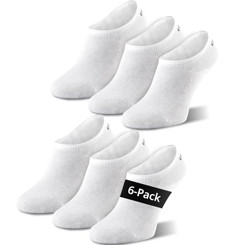 GIESSWEIN Füßlinge Damen & Herren 6er | 10er Pack - Füsslinge unsichtbar & atmungsaktiv - Kurze Sneaker Socken Damen & Herren - Füßlinge Socken Baumwolle - Sneakersocken Füßlinge von GIESSWEIN