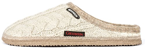 GIESSWEIN Unisex Neudau Pantoffeln, Lamm-meliert 204, 39 EU von GIESSWEIN