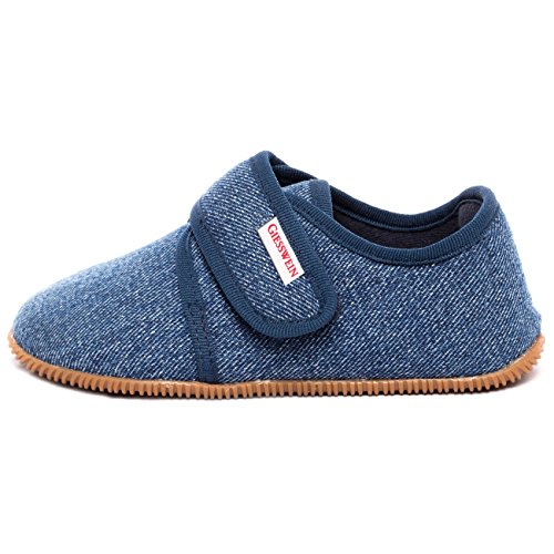 Giesswein Unisex Kinder Türnberg Flache Hausschuhe, Jeans 527, 23 EU von GIESSWEIN